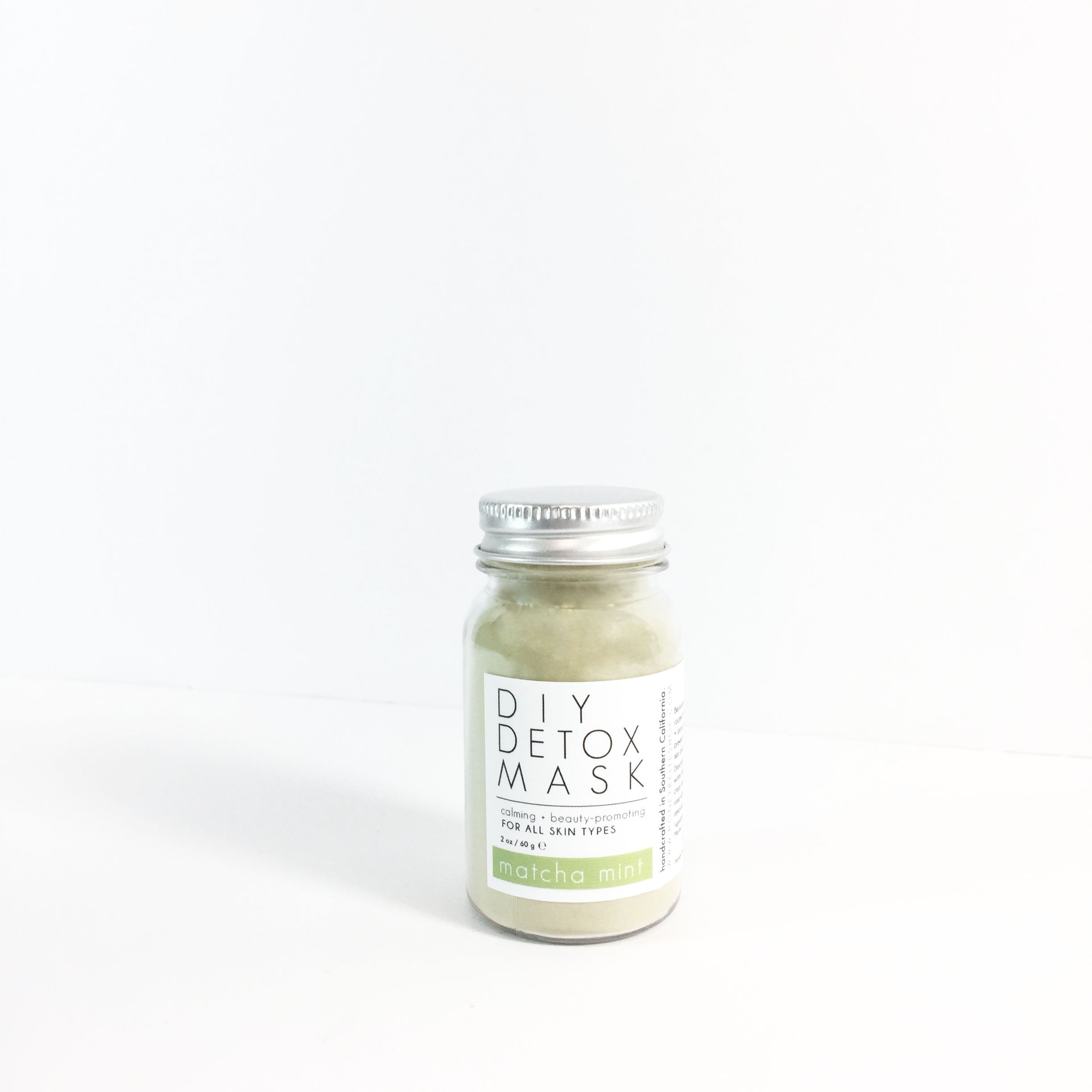 DIY DETOX MASK - 'MATCHA MINT'