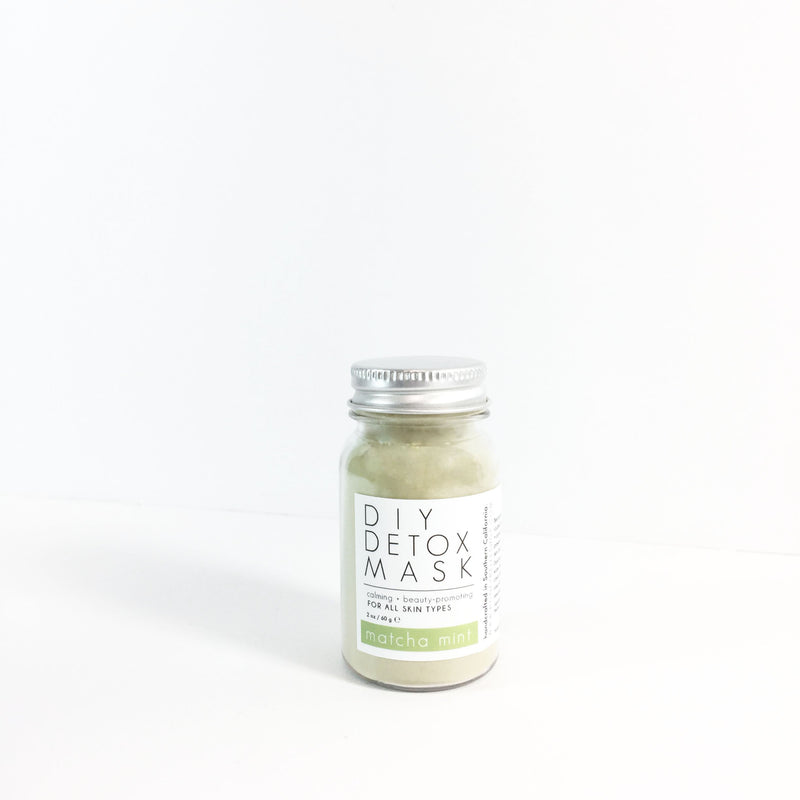 DIY DETOX MASK - 'MATCHA MINT'