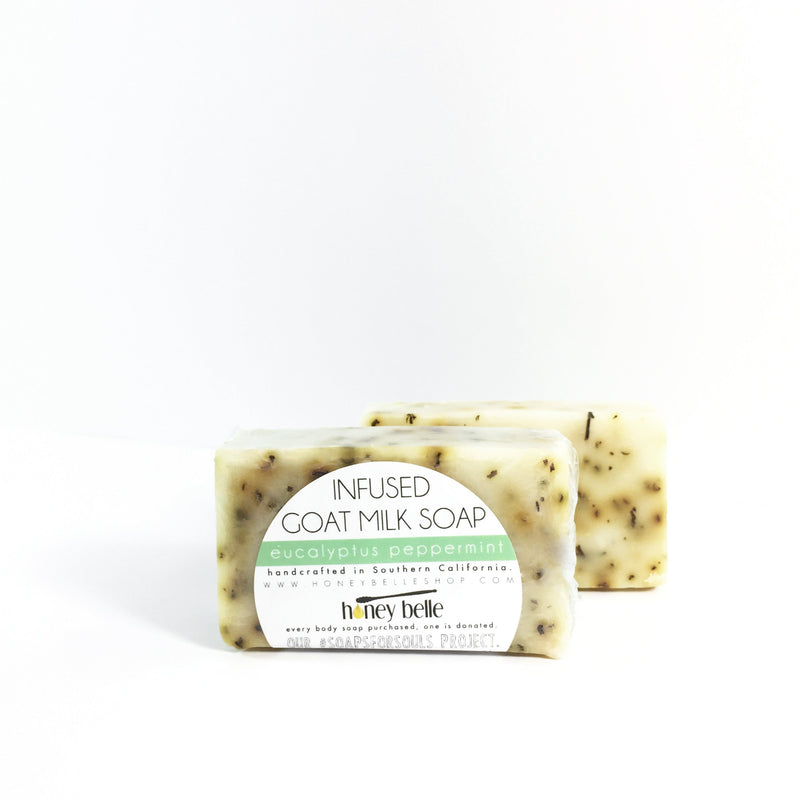 'EUCALYPTUS PEPPERMINT' MILK SOAP