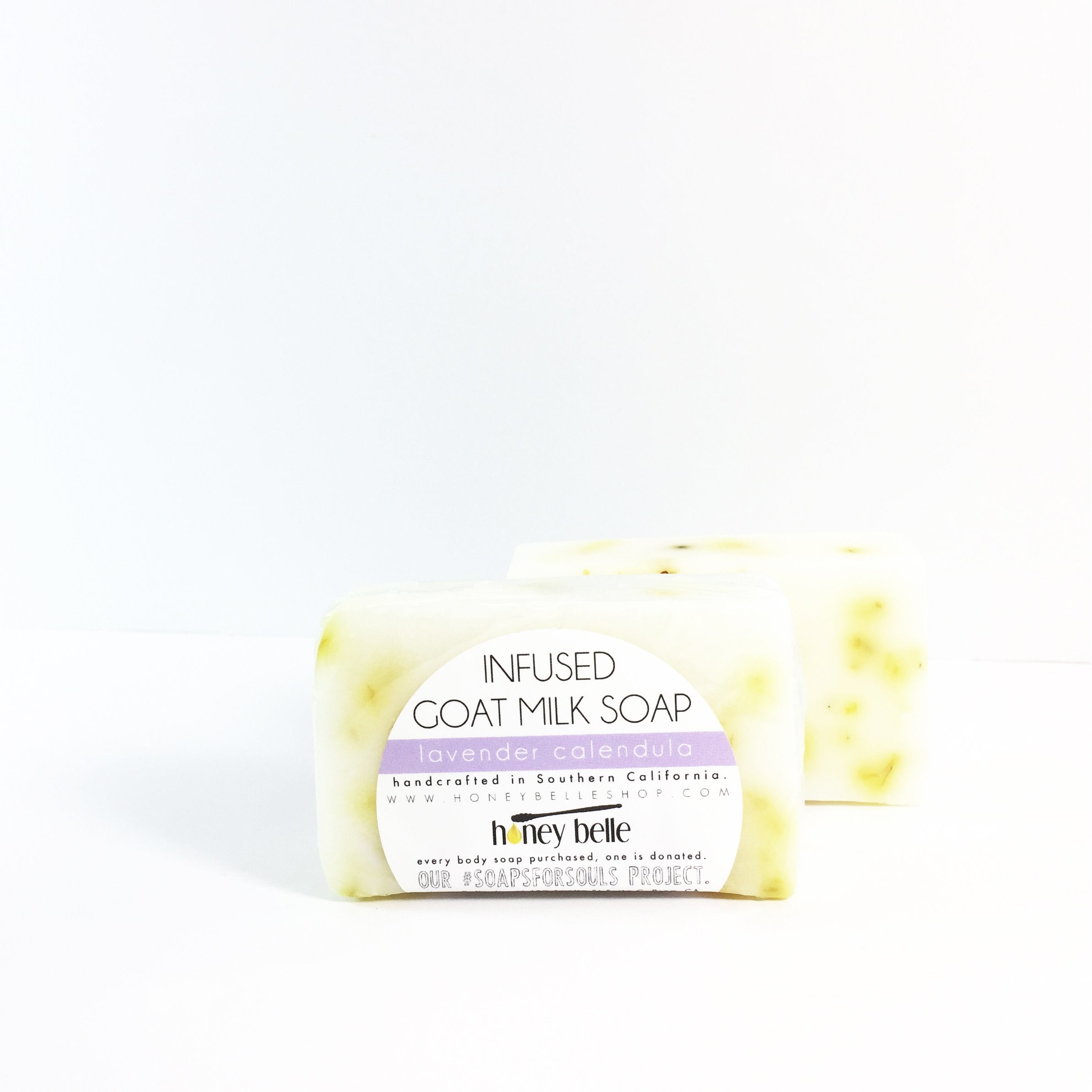 'LAVENDER CALENDULA' MILK SOAP