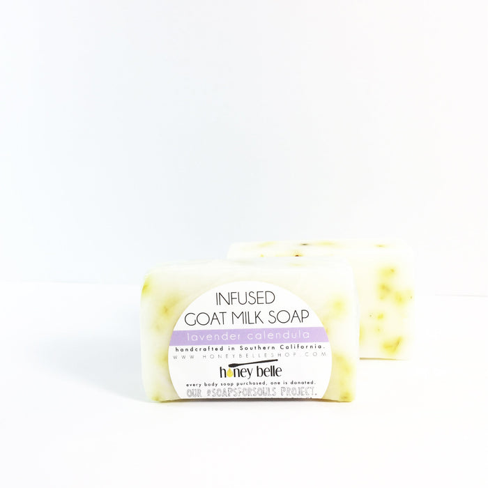 'LAVENDER CALENDULA' MILK SOAP