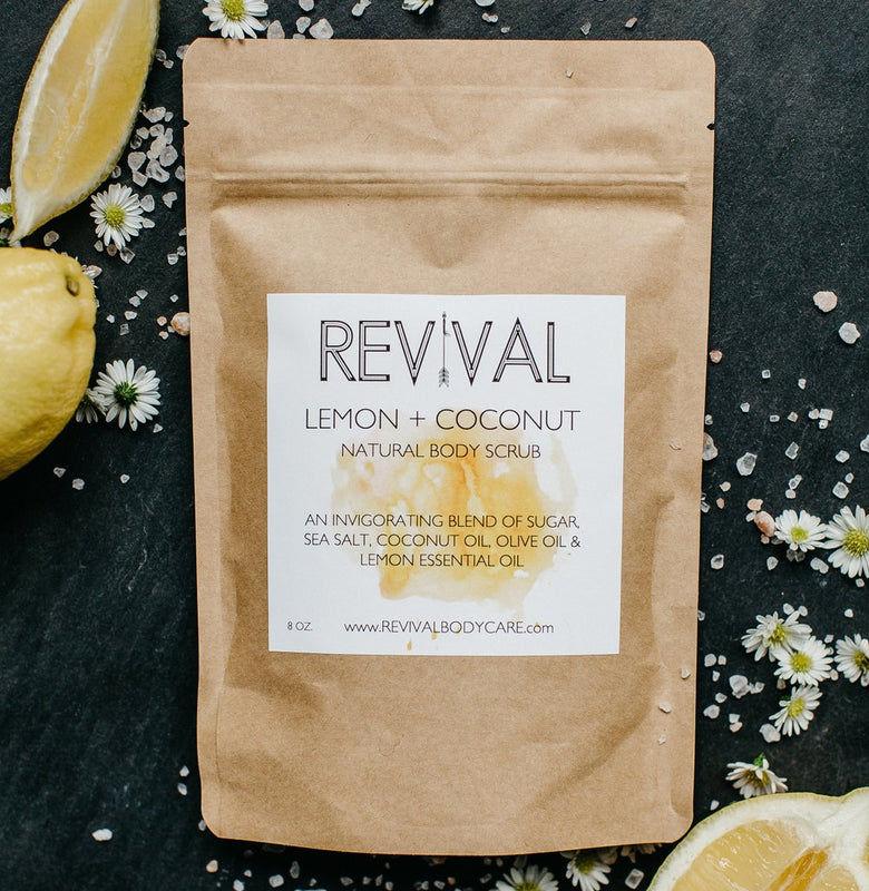 LEMON + COCONUT BODY SCRUB
