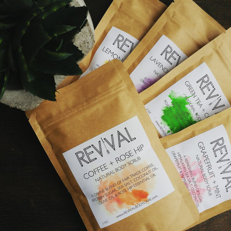 REVIVAL BODY SCRUB SAMPLER SET