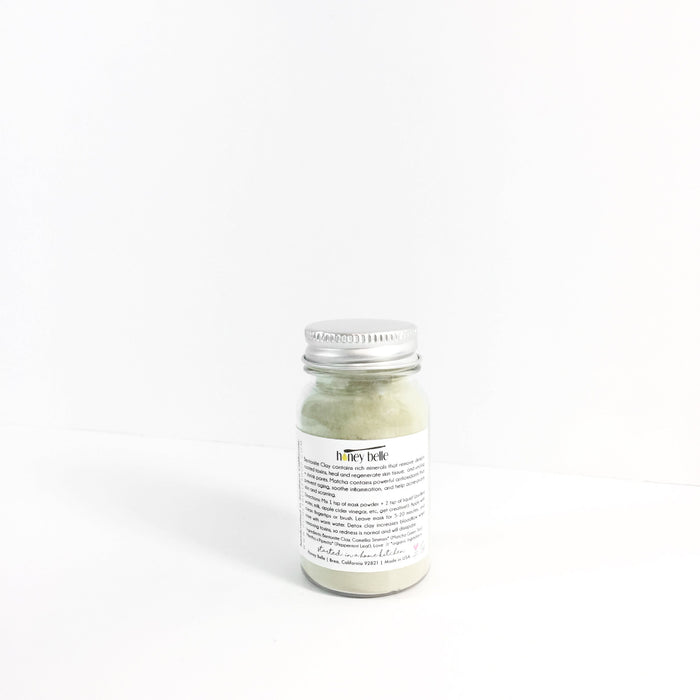 DIY DETOX MASK - 'MATCHA MINT'