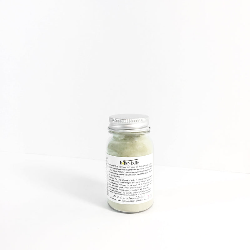DIY DETOX MASK - 'MATCHA MINT'